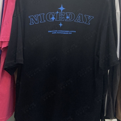 市场上装-T恤-电商T恤【实拍】