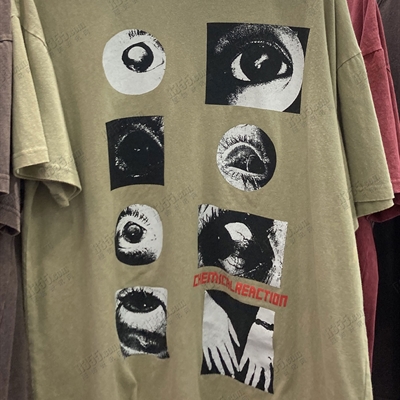 市场上装-T恤-电商T恤【实拍】