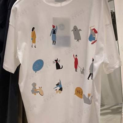 市场上装-T恤-休闲T恤【实拍】