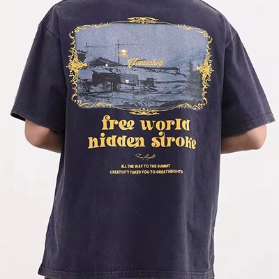 市场上装-T恤-电商T恤