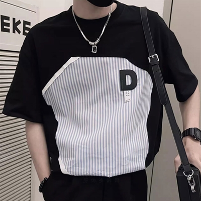 市场上装-T恤-微潮T恤