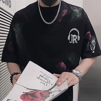 市场上装-T恤-微潮T恤