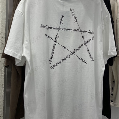 市场上装-T恤-电商T恤【实拍】