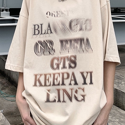 市场上装-T恤-电商T恤