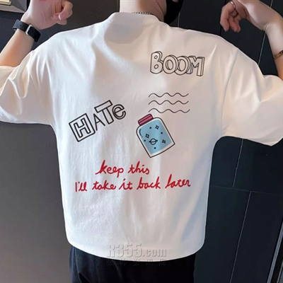 市场上装-T恤-休闲T恤