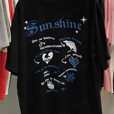 市场上装-T恤-电商T恤【实拍】