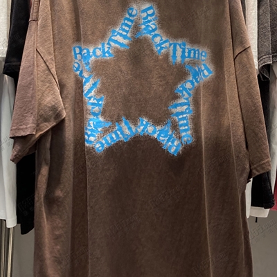 市场上装-T恤-电商T恤【实拍】