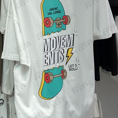 市场上装-T恤-电商T恤【实拍】