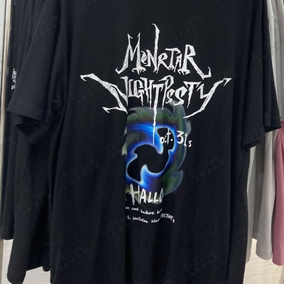 市场上装-T恤-电商T恤【实拍】