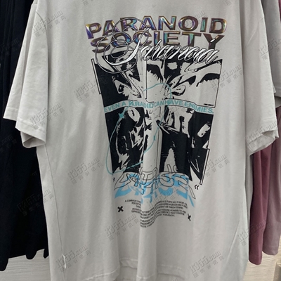 市场上装-T恤-电商T恤【实拍】