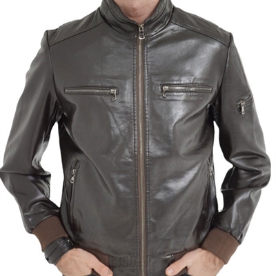 市场上装-皮衣-商务皮衣