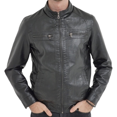 市场上装-皮衣-商务皮衣