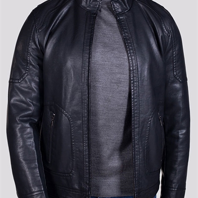 市场上装-皮衣-商务皮衣