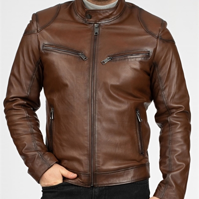 市场上装-皮衣-商务皮衣