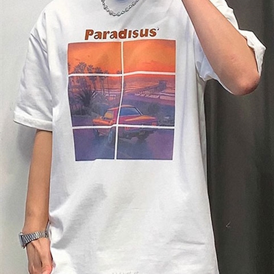 市场上装-T恤-休闲T恤