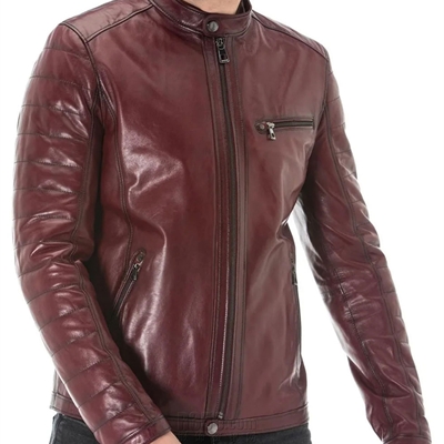 市场上装-皮衣-商务皮衣