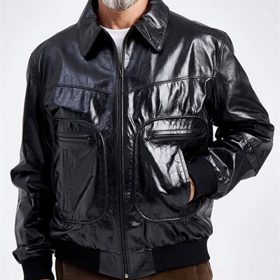 市场上装-皮衣-商务皮衣