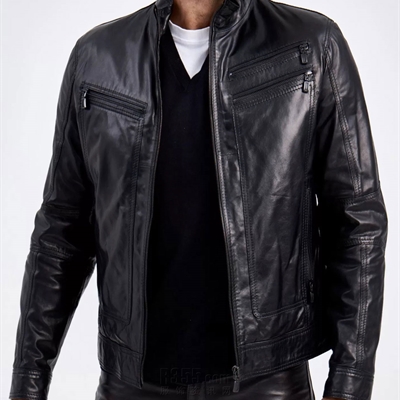 市场上装-皮衣-商务皮衣