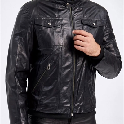 市场上装-皮衣-商务皮衣