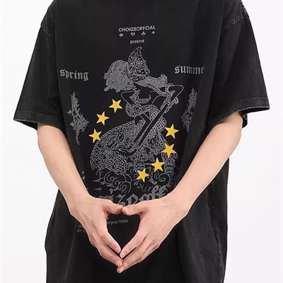 市场上装-T恤-电商T恤