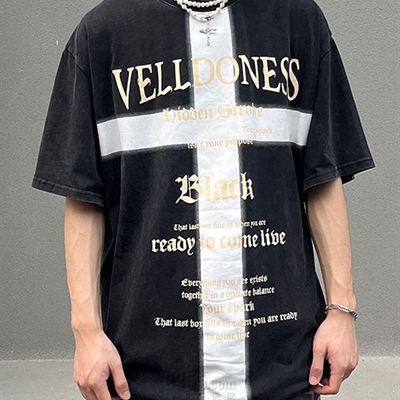 市场上装-T恤-电商T恤