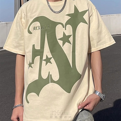 市场上装-T恤-电商T恤