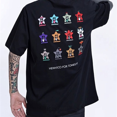 市场上装-T恤-电商T恤