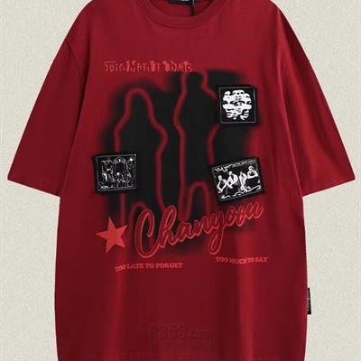 市场上装-T恤-电商T恤