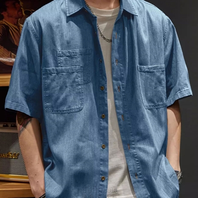 市场上装-衬衫-休闲衬衫