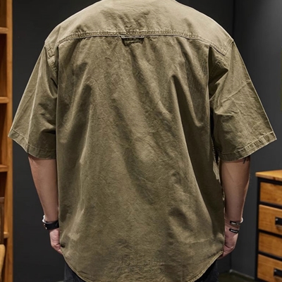 市场上装-衬衫-休闲衬衫