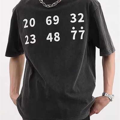 市场上装-T恤-电商T恤