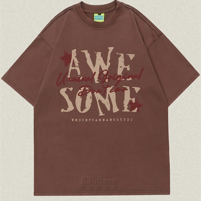 市场上装-T恤-电商T恤