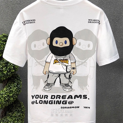 市场上装-T恤-休闲T恤