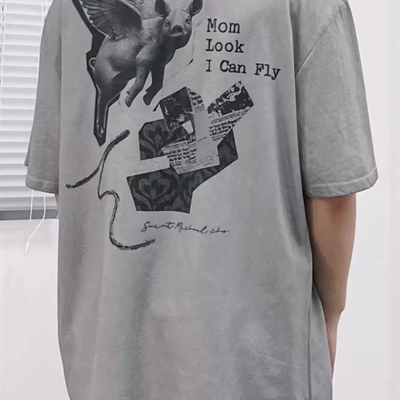 市场上装-T恤-电商T恤