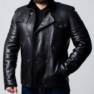 市场上装-皮衣-商务皮衣