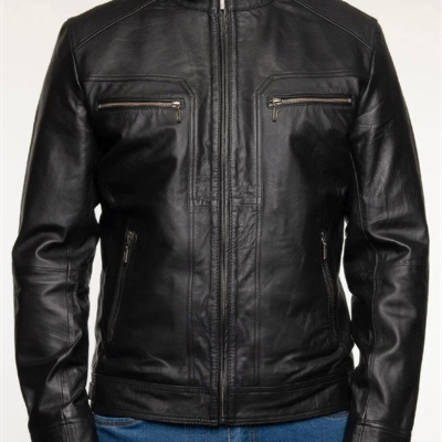 市场上装-皮衣-商务皮衣