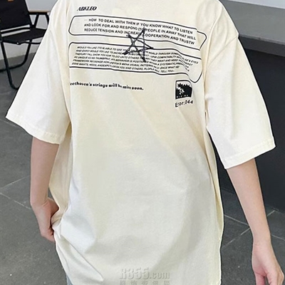 市场上装-T恤-电商T恤