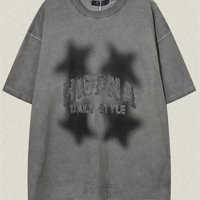 市场上装-T恤-电商T恤