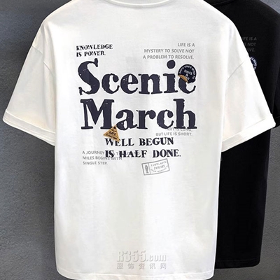 市场上装-T恤-休闲T恤