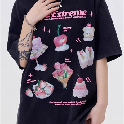 市场上装-T恤-电商T恤