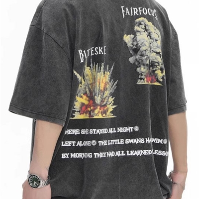 市场上装-T恤-电商T恤