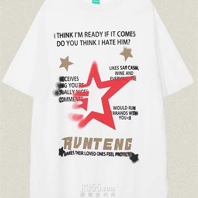 市场上装-T恤-电商T恤