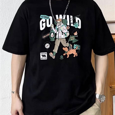 市场上装-T恤-休闲T恤