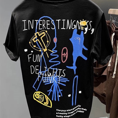 市场上装-T恤-休闲T恤