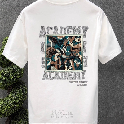 市场上装-T恤-休闲T恤