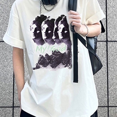 市场上装-T恤-电商T恤