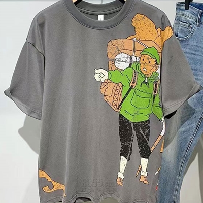 市场上装-T恤-休闲T恤