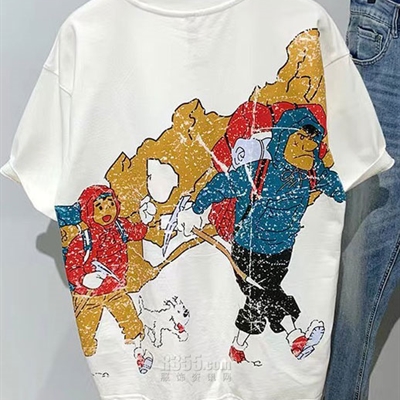 市场上装-T恤-休闲T恤