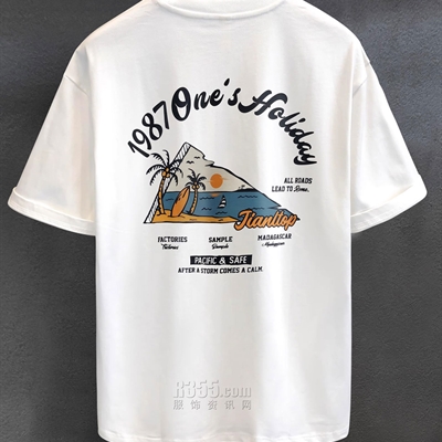 市场上装-T恤-休闲T恤