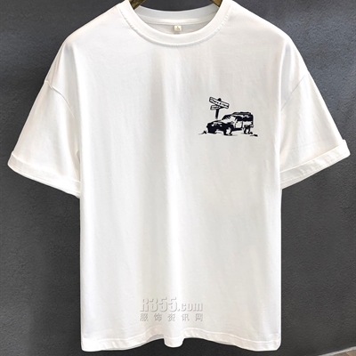 市场上装-T恤-休闲T恤